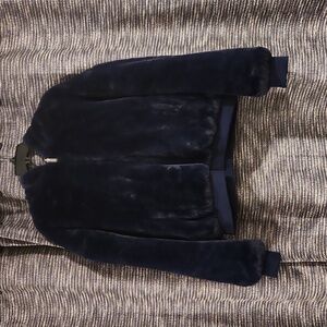 NEW New York & Company Faux Fur  Reversable Bomber Jacket Sz XL